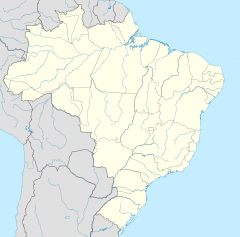 卡皮瓦拉山脈國家公園在巴西的位置
