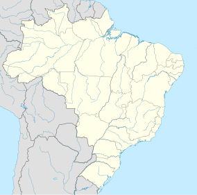 Map showing the location of Parque Histórico Nacional dos Guararapes