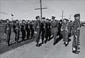 Governor General of Canada, Alexander Cambridge, 1st Earl of Athlone, and Prime Minister of Canada, William Lyon Mackenzie King, inspecting troops, 1940