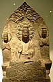 坐姿释迦牟尼佛及二协侍，中国东魏 (534-550)