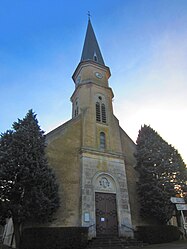 The church in Lanfroicourt