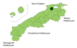 斐川町位置图