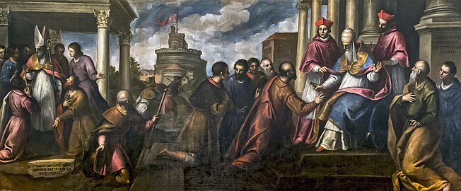 Pope San Cleto founds the Order of the Crucifixes