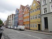 The house row at No. 43–55