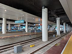 贵阳北站28号站台