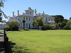 The Pah Homestead, a historic home in the Auckland suburb of Hillsborough.