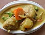 Filipino chicken curry