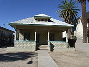 The Concrete Block Neoclassical House was built in 1906 and is located at 614 N. 4th Ave.. On November 30, 1983, it was listed in the National Register of Historic Places ref. number 83003455.