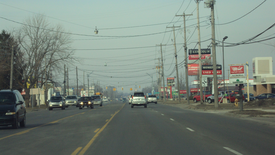 South Monroe looking north along M-125