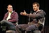 South Park creators Trey Parker (left) and Matt Stone (right) in 2007