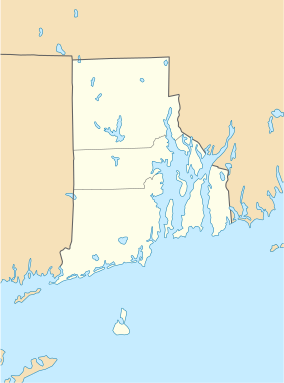 Map showing the location of Ell Pond