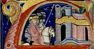 1295 dipiction of Alice arriving at Acre