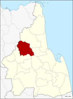 District location in Nakhon Si Thammarat province