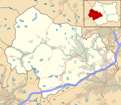 Clifton is located in Calderdale