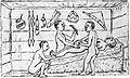 Image 22A caesarean section performed by indigenous healers in Kahura, in the kingdom of Bunyoro (present-day Uganda) as observed by medical missionary Robert William Felkin in 1879. (from Uganda)