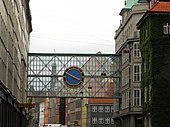 Egmont clock sign in Copenhagen (1935)