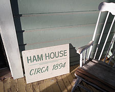 Ham House sign