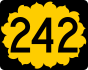 242号堪萨斯州州道 marker