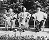 Churchill, Truman, and Stalin at the Potsdam Conference