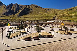 The main plaza of Sibayo