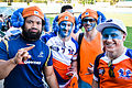 Tatafu Polota-Nau with Greater Sydney 'Horned Army' Fans