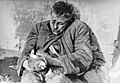 Viktor Cherevihkin, a Soviet teenager killed by German troops occupying Rostov for keeping pigeons, 28 November 1941