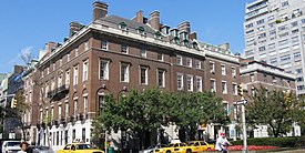 Henry P. Davison House, Percy Rivington Pyne House, Oliver D. Filley House and William Sloane House is one of the original house ensembles left on Park Avenue