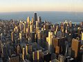 Image 50Downtown Chicago and Lake Michigan (view from the Willis Tower). Photo credit: Adrian104 (from Portal:Illinois/Selected picture)