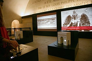 Permanent exhibition about the design of the Arch