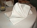 Folded napkin