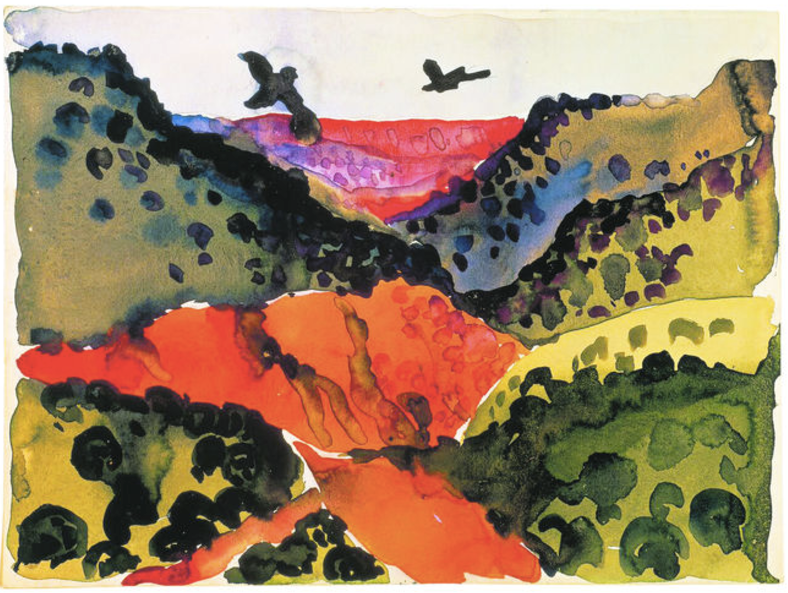 File:Georgia O'Keeffe, Canyon with Crows.tif