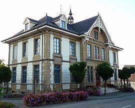 The town hall in Helfrantzkirch