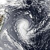 Cyclone Hollanda near peak intensity