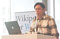 Jojit speaking at Wikimedia Conference 2011