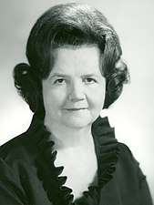 Louise Day Hicks (SED '52) – the first Democrat woman to represent Massachusetts in the U.S. Congress