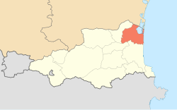 萨朗克在东比利牛斯省的位置