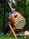 A taiko drum