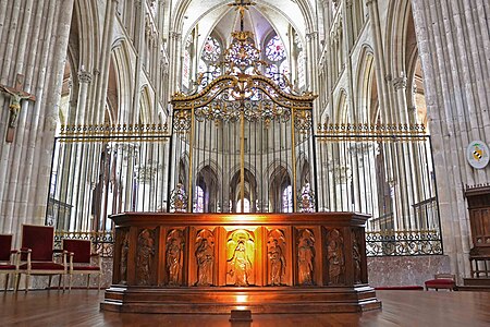 The choir screen (1764)