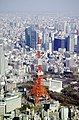 东京铁塔及港区芝公园周围