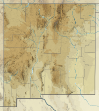 Big Hatchet Peak is located in New Mexico