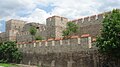 Restored section of the Walls of Constantinople