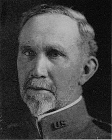 Head and neck photo of William Church Davis in World War I era uniform