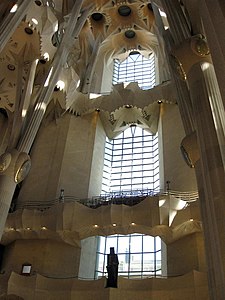 The Glory Façade from inside