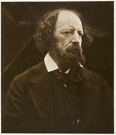 Alfred, Lord Tennyson; Carbon print, 1869