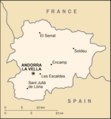 Image 22Map of Andorra (from List of cities and towns in Andorra)