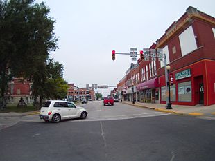 Downtown Bloomfield, in Richland Township