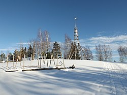 Observation tower on hill Hallimägi