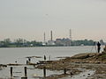 View of the tower from Duffy's Landing in Jeffersonville, Indiana