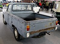 Rear view of pickup