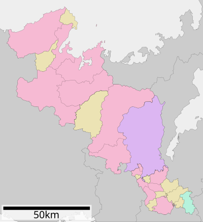 京都府行政区划在京都府的位置